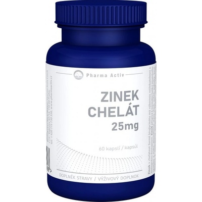 Zinok chelát 25mg 60 kapsúl
