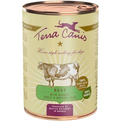 Terra Canis Beef with carrot apple & natural rice 400 g