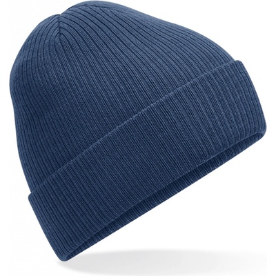 Beechfield pletená čepice B376R Steel Blue