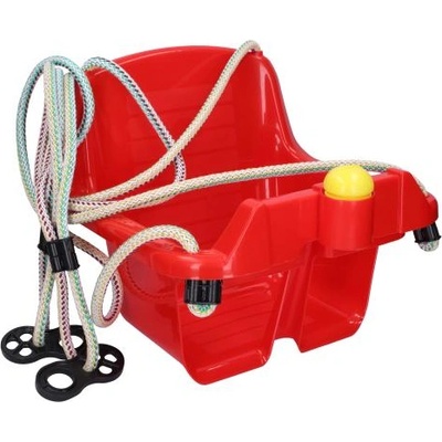 Wiky Детска пластмасова люлка червена