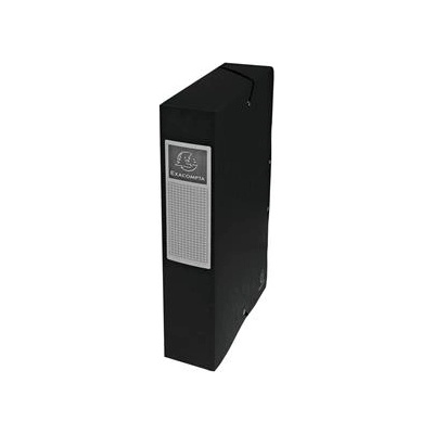 Exacompta Папка с каучук, картон, a4, 60 мм, exacompta, черна 50601e (50601e)