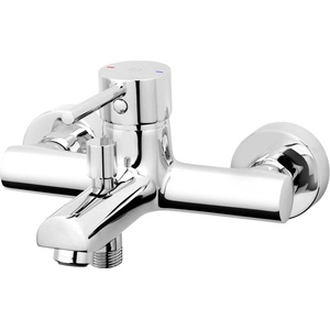 FDesign Едноръкохватков смесител за вана/душ FDesign Flusso, гланциран хром (FD1-FLS-1-11)