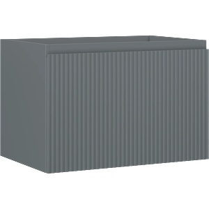 Mexen Rivel шкаф за баня 70 см, 1 чекмедже, оребрен, графит мат - 91A20-07047-1-BF66 (91A20-07047-1-BF66)