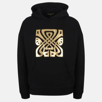 Biba Суичър Biba Women's Over-the-Head Logo Fleece Hoodie - Black