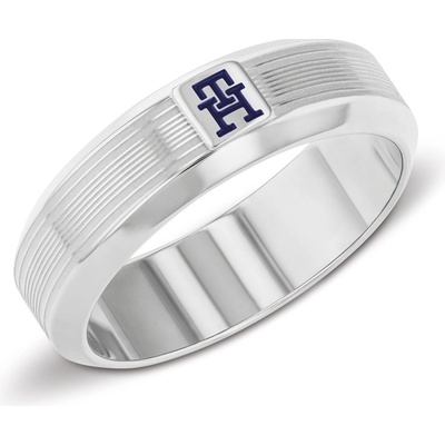 Tommy Hilfiger Ocelový prsten pro muže Pattern 2790574