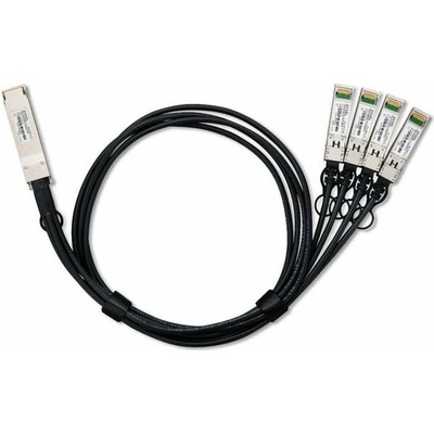ZyXEL DAC100F25-1M-ZZ0101F z optických vlákien QSFP28 4x QSFP28 DAC černý