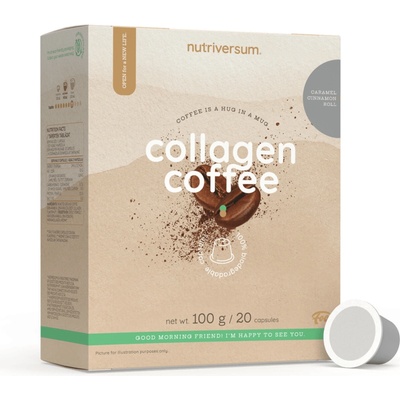 Nutriversum FOOD COLLAGEN COFFEE škorica 20 ks