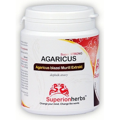 Superionherbs Agaricus Extrakt 90 kapsúl