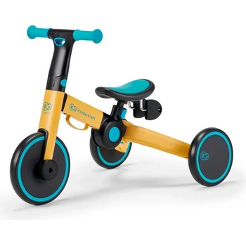 KinderKraft Детска триколка Kinderkraft 4trike 3в1, в жълто - KinderKraft