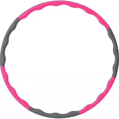 VFstyle Skladacia obruč Hula hoop 68 cm ružovo-sivá