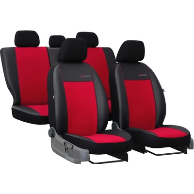 Autopoťah Pok-Ter Exclusive Alcantara - tmavočervené