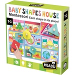 Headu Детска игра Headu Montessori - Бебешка къща от разноцветни форми (HMU57854) - ozone