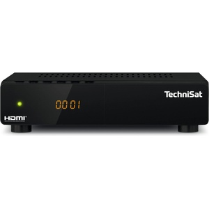 TechniSat HD-S 210 satellite receiver (DVB-S/S2, HDMI, USB media player, pre-installed channel list, sleep timer, remote control, EPG, compact) - 0000/4805 - boombuy