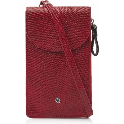 Castelijn & Beerens Elegantní kabelka na mobil Donna 809881 červená