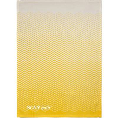 SCANquilt DEKORO úzky cik-cak 50x70 cm smotanová žltá