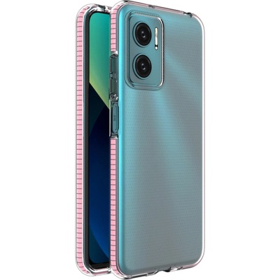 HQWear Силиконов калъф за Xiaomi Redmi 10, Светло розов (9145576244128)