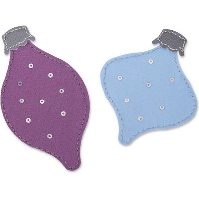 Sizzix Vánoční baňky vyřezávací šablona Bigz