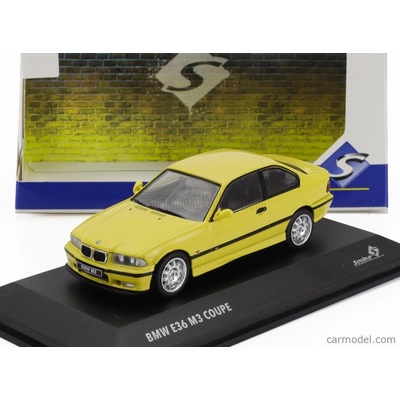 Solido BMW 3 series M3 e36 Coupe 1999 Žlutá 1:43