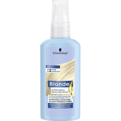 Schwarzkopf Blond zesvětlující sprej S1 s arganovým olejem