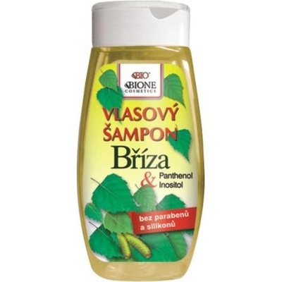 BC Bione Cosmetics vlasový šampon Bříza 255 ml