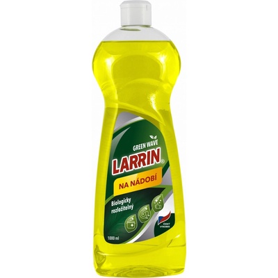 Larrin Green Wave Na mytí nádobí, k přírodě šetrný čisticí prostředek 1000 ml