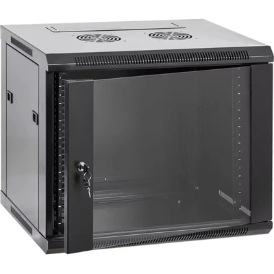 Екском Комуникационен Шкаф 9U 600x600мм W600/D600/H500 (RACK 9U 600х600 RAL9004)