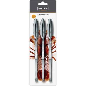 Nerthus (Испания) Комплект прибори Nerthus за морски дарове - 3 бр (VB FIH 330)