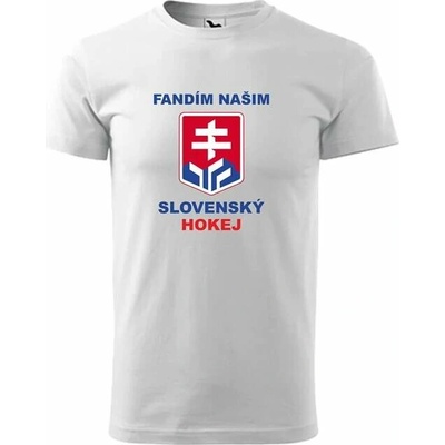 Pánske tričko Hokej Fandím našin