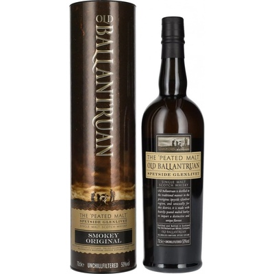Old Ballantruan the Peated Malt Unchillfiltered 50% 0,7 l (tuba)