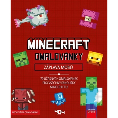 Omalovánky Minecraft Záplava mobů