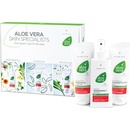 Kosmetické sady LR health & beauty Aloe Vera Aloe Vera Gelový koncentrát 100 ml + Aloe Vera Ošetřující krém s propolisem 100 ml + Aloe Vera Sprej první pomoci 150 ml dárková sada