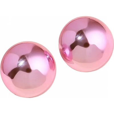 HARAHU Обеците AD-33125 - Circle / Розова KP33125 (AD-33125)