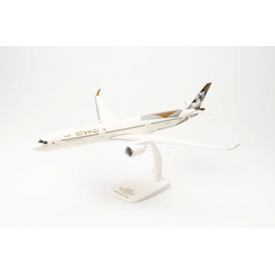 Herpa Airbus A350 1041 Etihad Airways Mid 2010s Facets of Abu Dhabi Colors Snap Fit 1:200