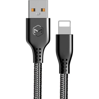 Xmart Кабел Xmart Warrior Black, от USB-A(м) към Lightning(м), 1.2m, черен (Warrior Black USB-Lightning)