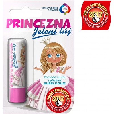 Jelení lůj Princezna s příchutí Bubble gum na blistru 4,5 g