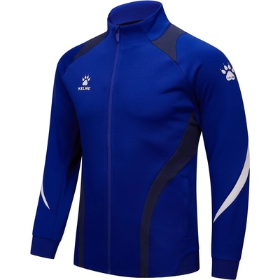 Kelme Яке Kelme Men's 4-Way Stretch Half Zip Performance Training Jacket - Royal Sky Blue