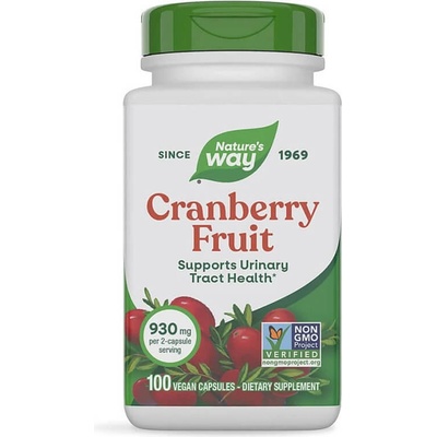 Nature's Way Cranberry, 465 mg, 100 капсули, Nature's Way
