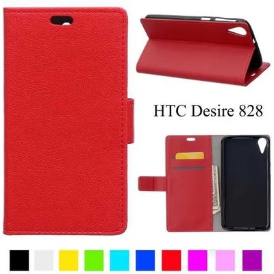 HTC Desire 828 Magnetic Кожен Калъф и Протектор