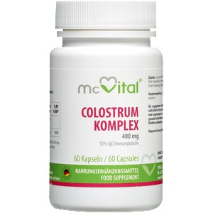 Vitabay Имунитет - Коластра + Фолиева киселина - Colostrum Komplex, 60 капсули (MV1038)