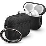 Spigen Хибриден удароустойчив кейс с карабинер за Apple AirPods Pro 3 - Spigen Urban Fit Case (черен) (ACS09830)