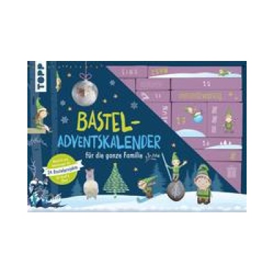 Familien-Bastel-Adventskalender 24 Bastelprojekte mit Material