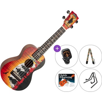 Mahalo MA2WW Artist Elite Series SET Wild West Концертно укулеле (MA2WW-SET)