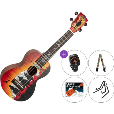 Mahalo MA2WW Artist Elite Series SET Wild West Концертно укулеле (MA2WW-SET)