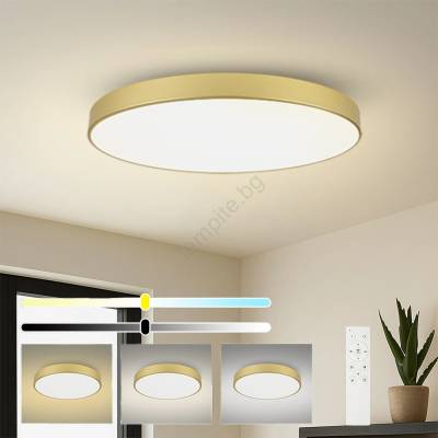 Brilagi - Димируемо LED осветително тяло POOL SMART LED/180W/230V 120 см златно Wi-Fi Tuya+ДУ (BG3386)