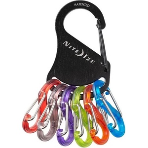 Nite Ize Keyrack S-biner Цвят: черен