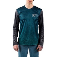 NUKEPROOF dlouhý rukáv BLACKLINE modrá/zelená
