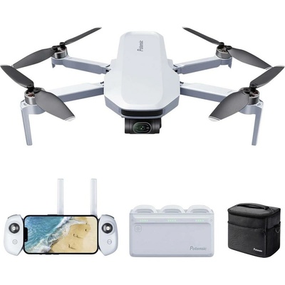 Potensic Atom RtF s kamerou, GPS sivá