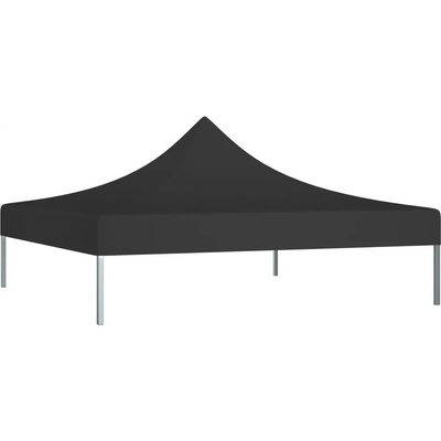 vidaXL Strecha na párty stan 3x3 m čierna