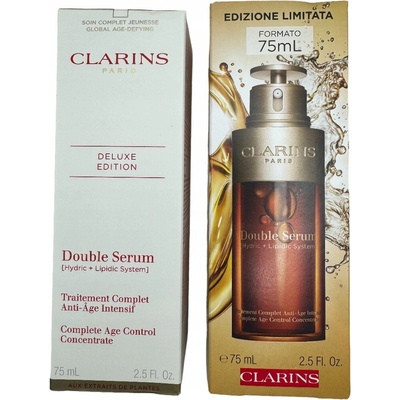 Clarins Double Serum Deluxe Edition pleťové sérum na všechny typy pleti 75 ml