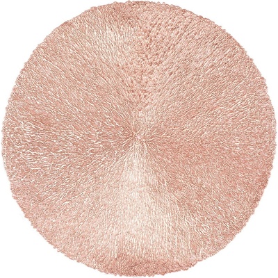 Tiseco Home Studio Подложка за хранене в розово злато , ⌀ 38 cm - Tiseco Home Studio (ZZ0534ROSEGOLD)